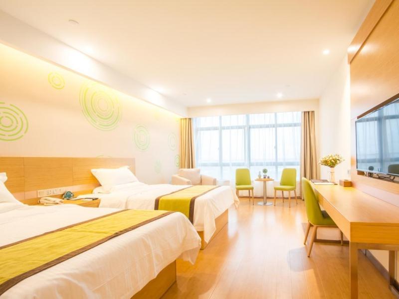 Greentree Inn Wuxi Huishan District Yangshan Town Jiayang Life Plaza Business Hotel Gia Hưng Ngoại thất bức ảnh