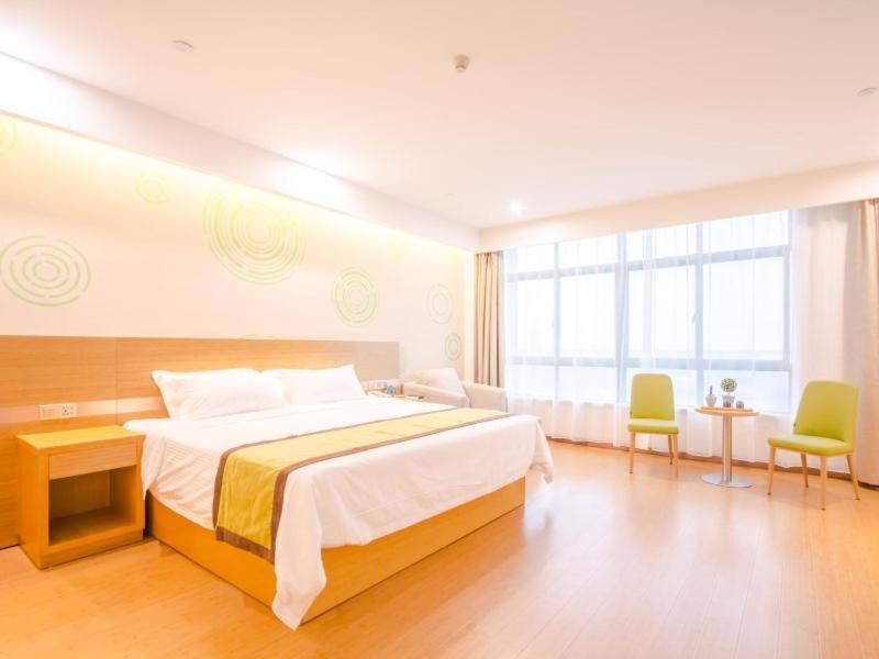 Greentree Inn Wuxi Huishan District Yangshan Town Jiayang Life Plaza Business Hotel Gia Hưng Ngoại thất bức ảnh