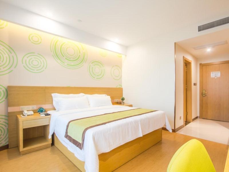 Greentree Inn Wuxi Huishan District Yangshan Town Jiayang Life Plaza Business Hotel Gia Hưng Ngoại thất bức ảnh