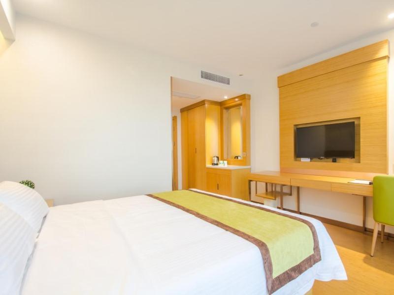 Greentree Inn Wuxi Huishan District Yangshan Town Jiayang Life Plaza Business Hotel Gia Hưng Ngoại thất bức ảnh