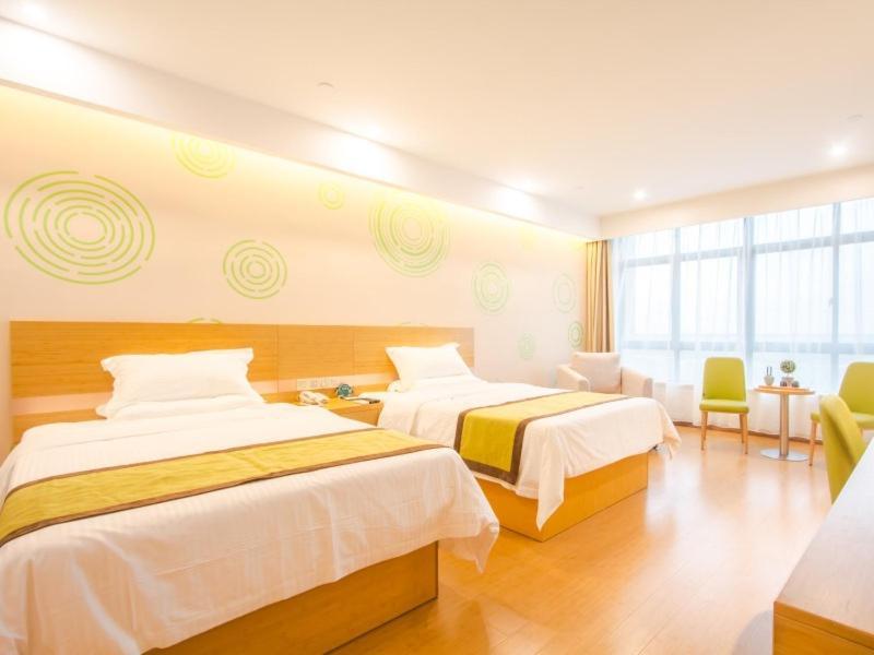 Greentree Inn Wuxi Huishan District Yangshan Town Jiayang Life Plaza Business Hotel Gia Hưng Ngoại thất bức ảnh