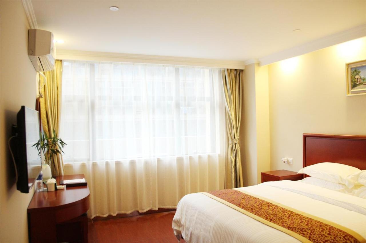 Greentree Inn Wuxi Huishan District Yangshan Town Jiayang Life Plaza Business Hotel Gia Hưng Ngoại thất bức ảnh